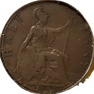 ½ penny - United Kingdom of Great Britain and Northern Ireland